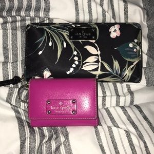 2 kate Spade wallets